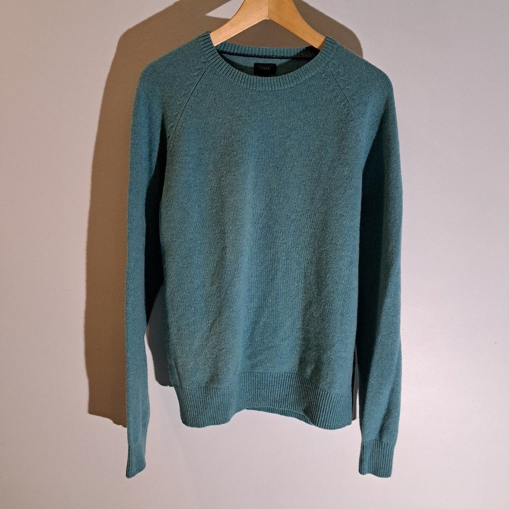J. Crew 100% Lambs Wool Men's Medium Crew Neck Sweater Style 15676